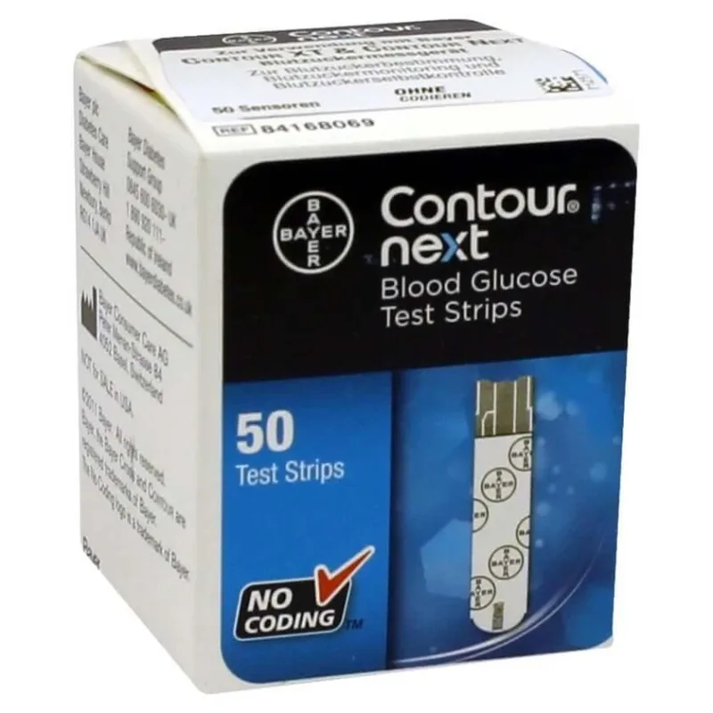 Benzi de testare pentru senzori Contour Next (reimport) 50 buc — preț și oferte