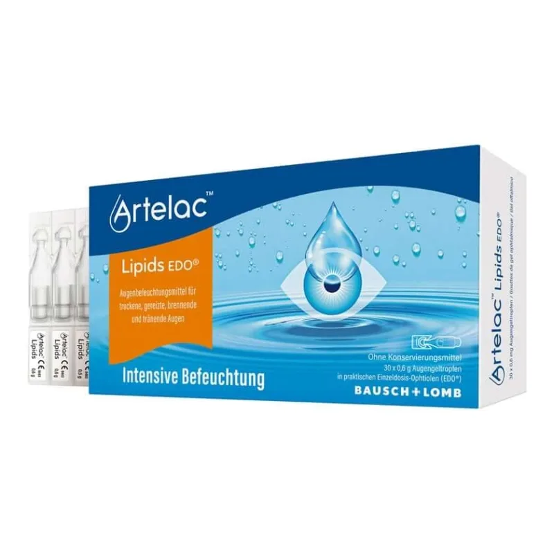 Artelac Lipids EDO picături gel pentru ochi 30X0,6 g — preț și oferte
