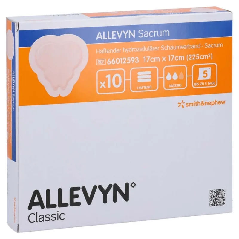 Allevyn Sacrum Mic 17x17 cm Pansament pentru rană 10 buc. — preț și oferte