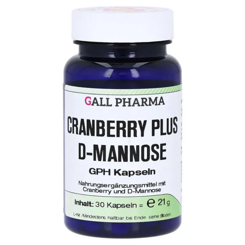 Cranberry PLUS D-mannose GPH Capsule 30 Capsule — preț și oferte