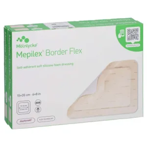 Mepilex Border Flex spumă adezivă 15x2 10 buc.