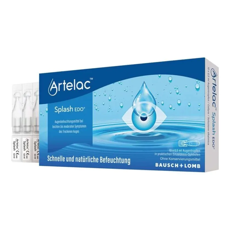 Artelac Splash EDO picături pentru ochi 10X0,5 ml — preț și oferte
