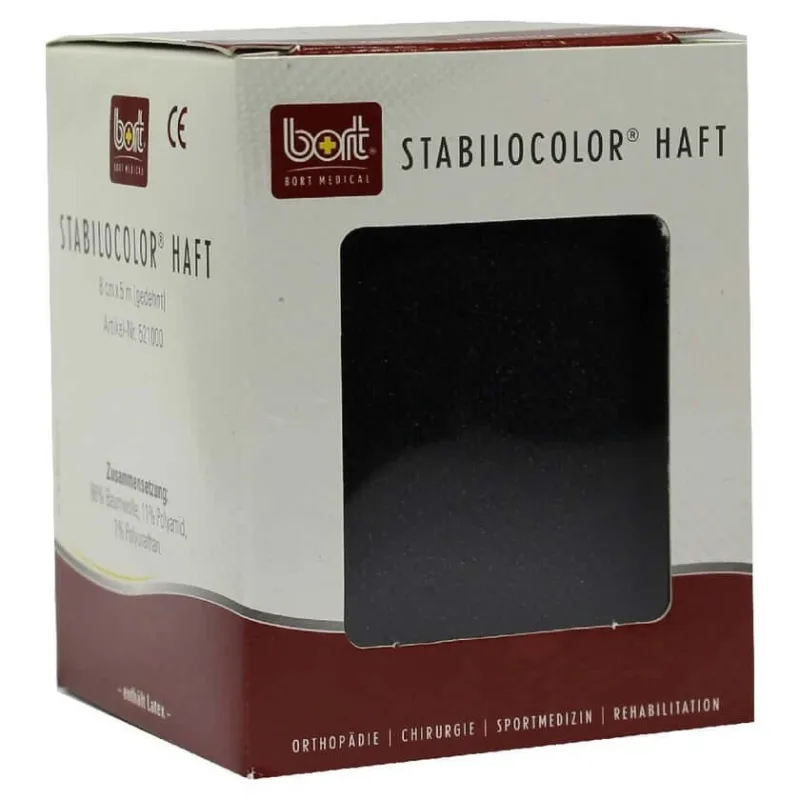 BORT Stabilocolor bandaj adeziv 8 cm negru 1 buc — preț și oferte