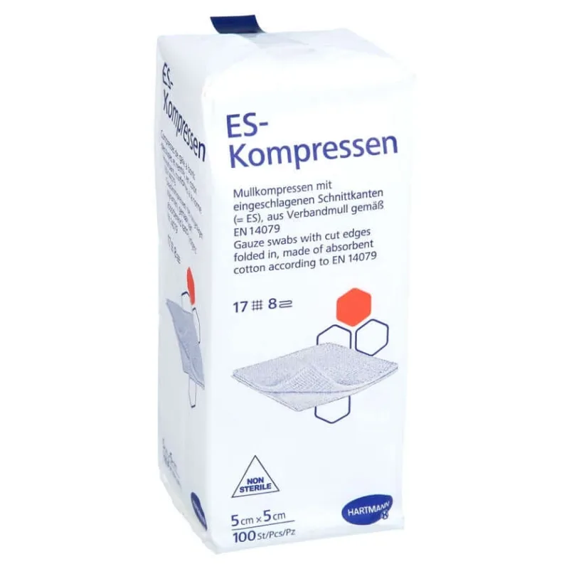 Es-comprese nesterile 5x5 cm 8-fold 100 buc. — preț și oferte