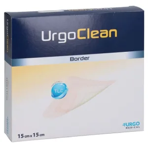 Pansament Urgoclean Border 15x15 Cm 10 buc.