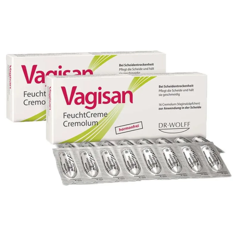 Vagisan Cremă hidratantă Cremolum 2X16 buc — preț și oferte
