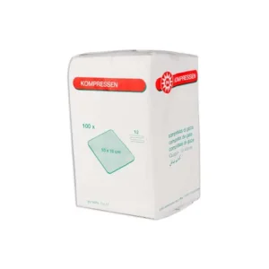 Comprese de tifon Noba, 12 ori, 10 x 10 cm, 100 buc 100 buc