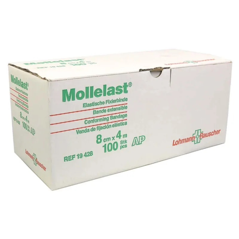 Bandaje Mollelast 8 cmx4 m alb vrac 100 buc — preț și oferte