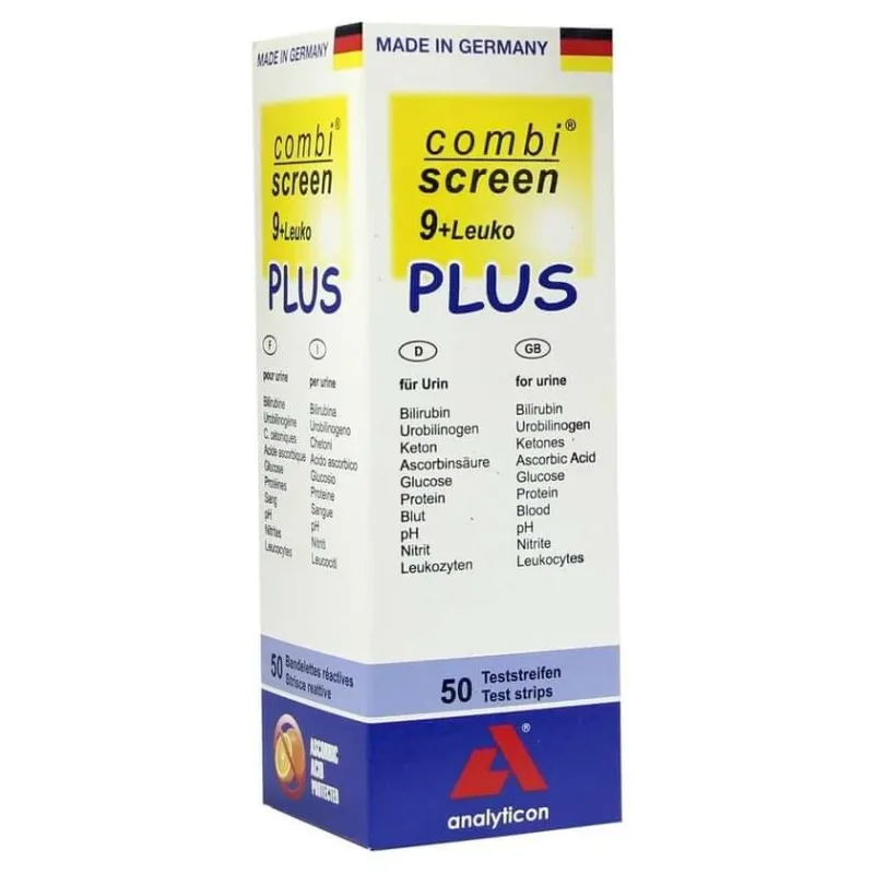 Combiscreen 9+leuko Plus benzi de testare 50 buc — preț și oferte