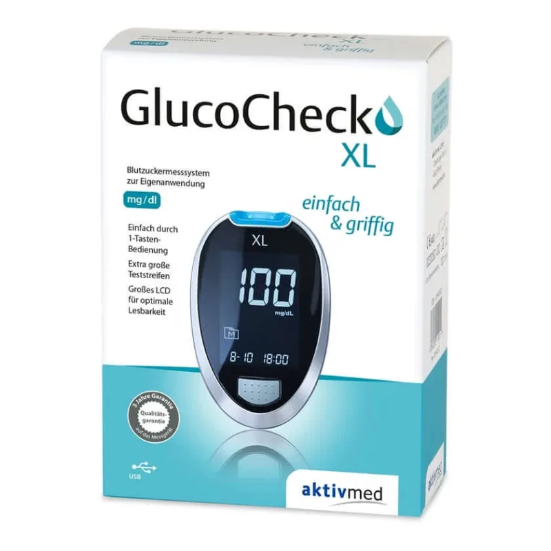 GlucoCheck XL Set mg/dl 1 buc — preț și oferte