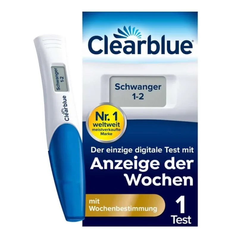 Clearblue Test de sarcină digital cu cuvinte și determinare săptămânală 1 buc — preț și oferte