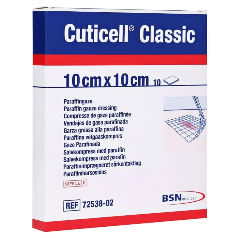 Cuticell Classic Wound Gauze 10x10 cm 10 buc — preț și oferte