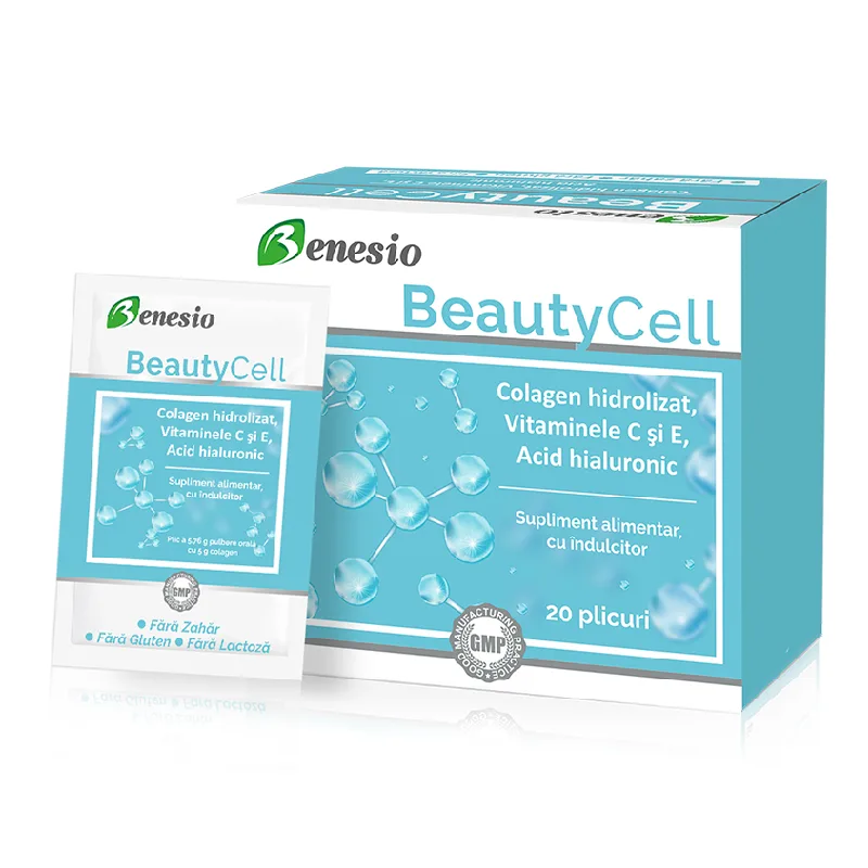 BeautyCell colagen 5g, 20 plicuri, Benesio — preț și oferte