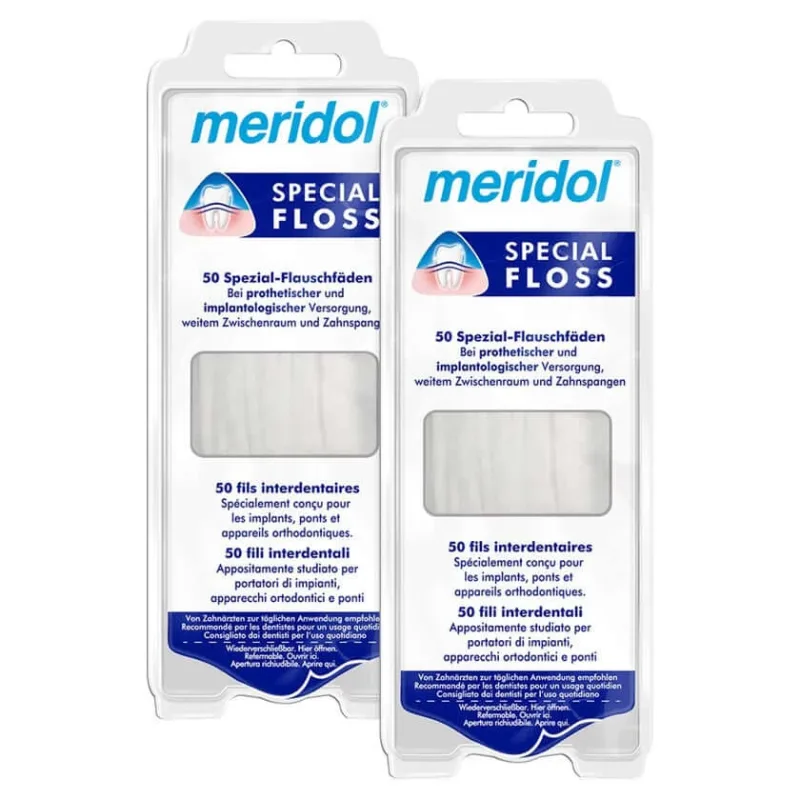 meridol Special Floss ață dentară 2X1 P — preț și oferte