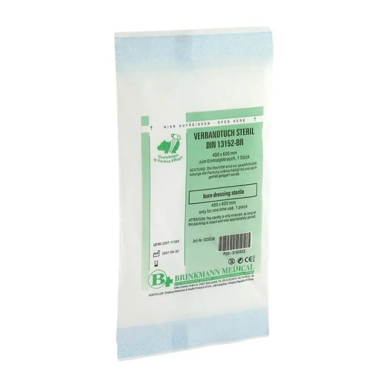 Pânză de pansament pentru arsuri 40x60cm sterilă 1 buc — preț și oferte