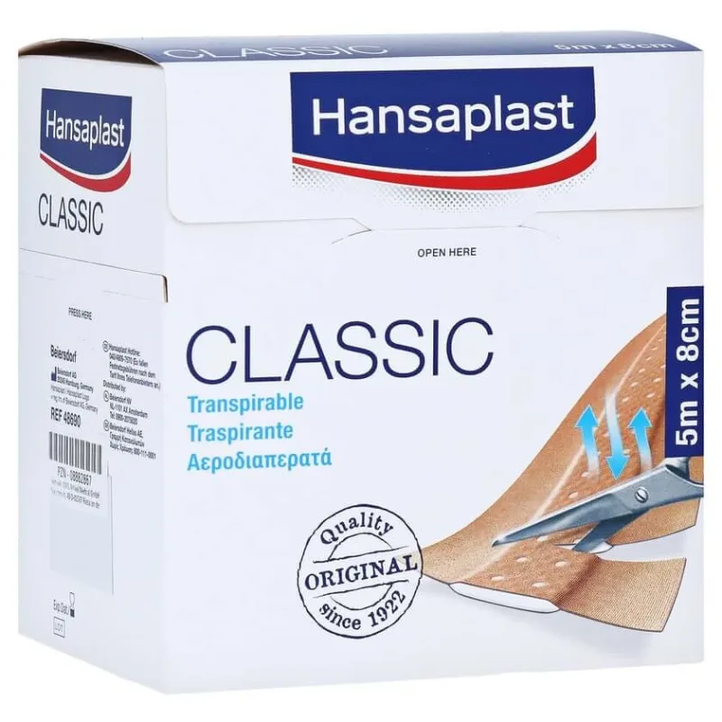 Hansaplast Tencuieli clasice 8 cmx5 m 1 buc — preț și oferte