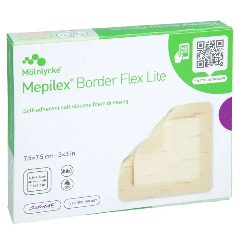 Pansament din spumă Mepilex Border Flex Lite 7 5 buc — preț și oferte