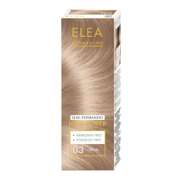 Nuantator de par 0.3 - Blond Perlat, Elea | 100 ml SOLVEX COSMETICS INFINITY — preț și oferte