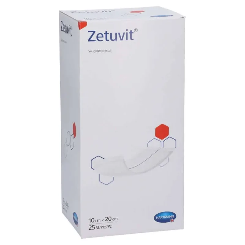 Tampoane absorbante Zetuvit sterile 10x20 cm 25 buc. — preț și oferte