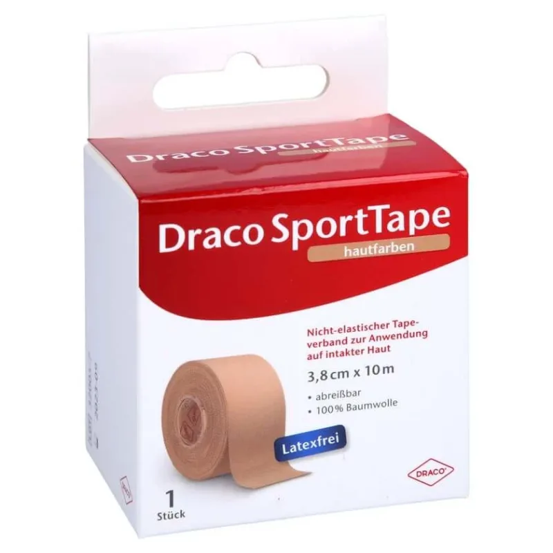 Bandaj cu bandă Draco 3,8 cmx10 m culoarea pielii 1 buc — preț și oferte