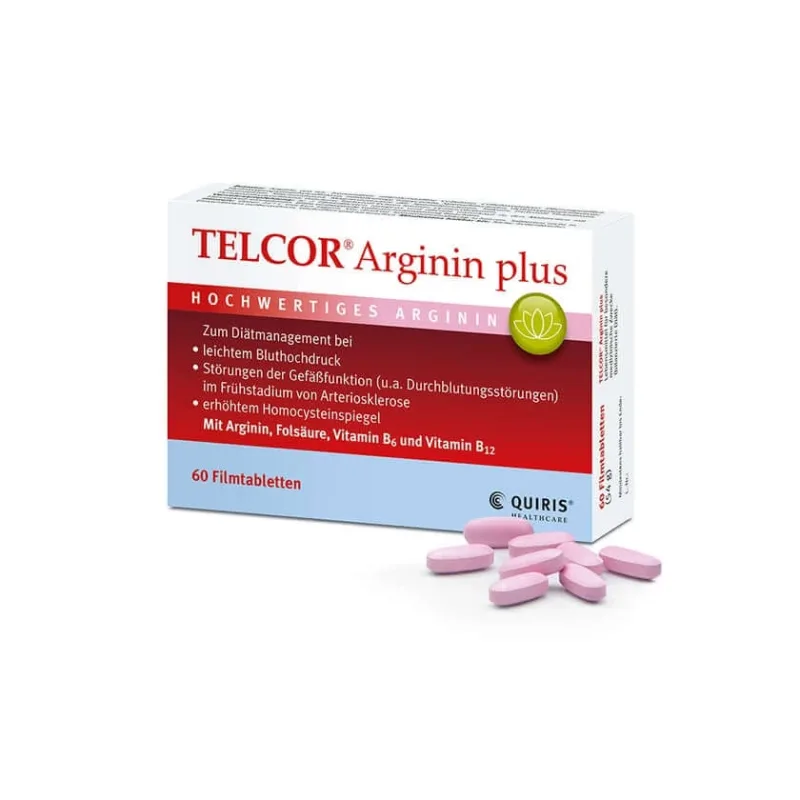 Telcor Arginină plus 60 St — preț și oferte