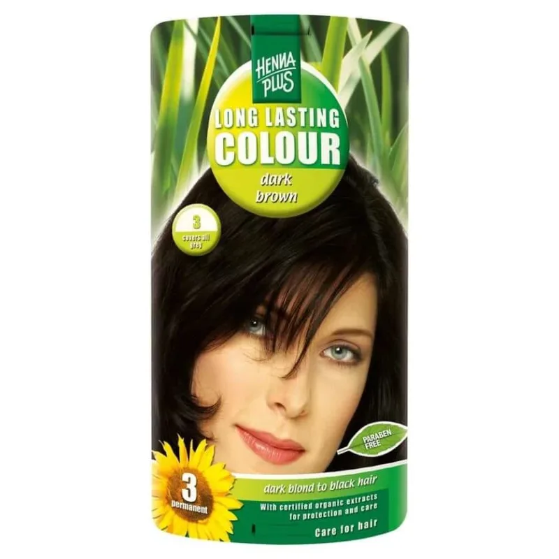 Hennaplus Long Lasting maro închis 3 100 ml — preț și oferte