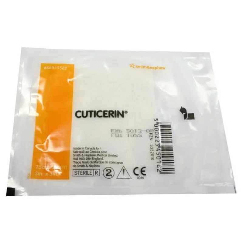 Cuticerin 7.5x7.5 cm tifon cu acoperire cu unguent 1 buc — preț și oferte