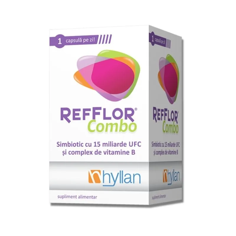 Refflor Combo, 10 capsule, Hyllan Pharma — preț și oferte