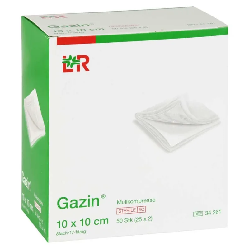 Gazin tifon comp.10x10 cm steril 8x25X2 buc — preț și oferte