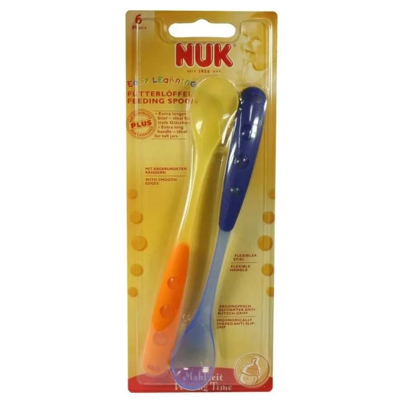 Lingură de hrănire NUK Easy Learning 2 buc — preț și oferte