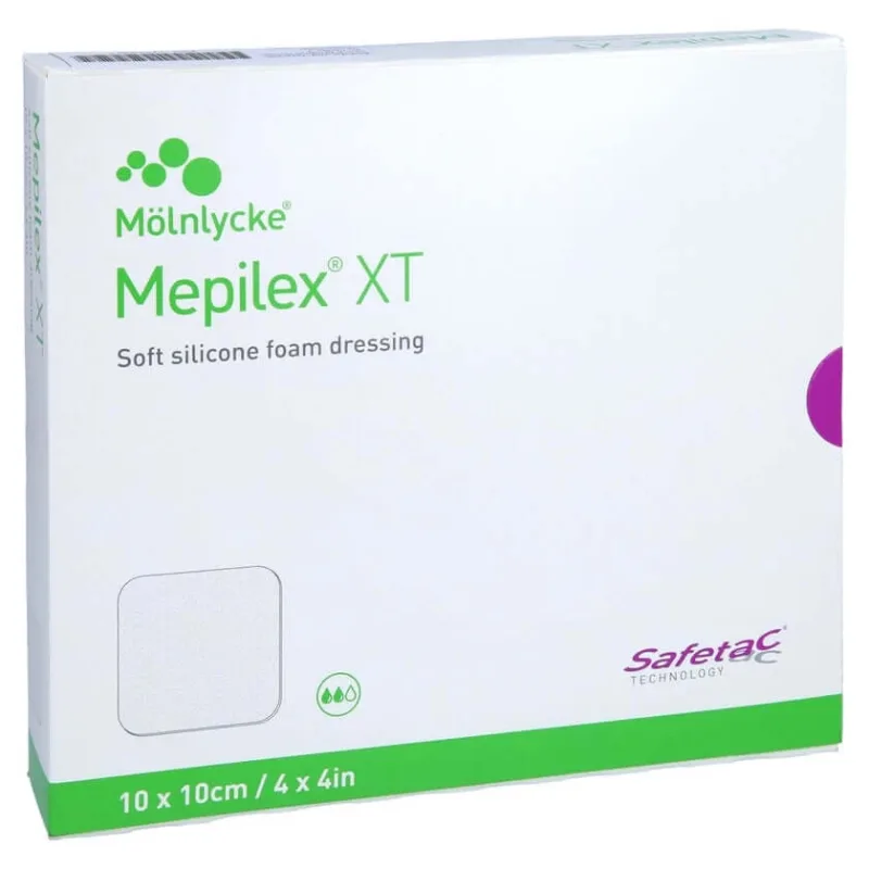 Pansament din spumă Mepilex XT 10x10 cm 5 buc. — preț și oferte
