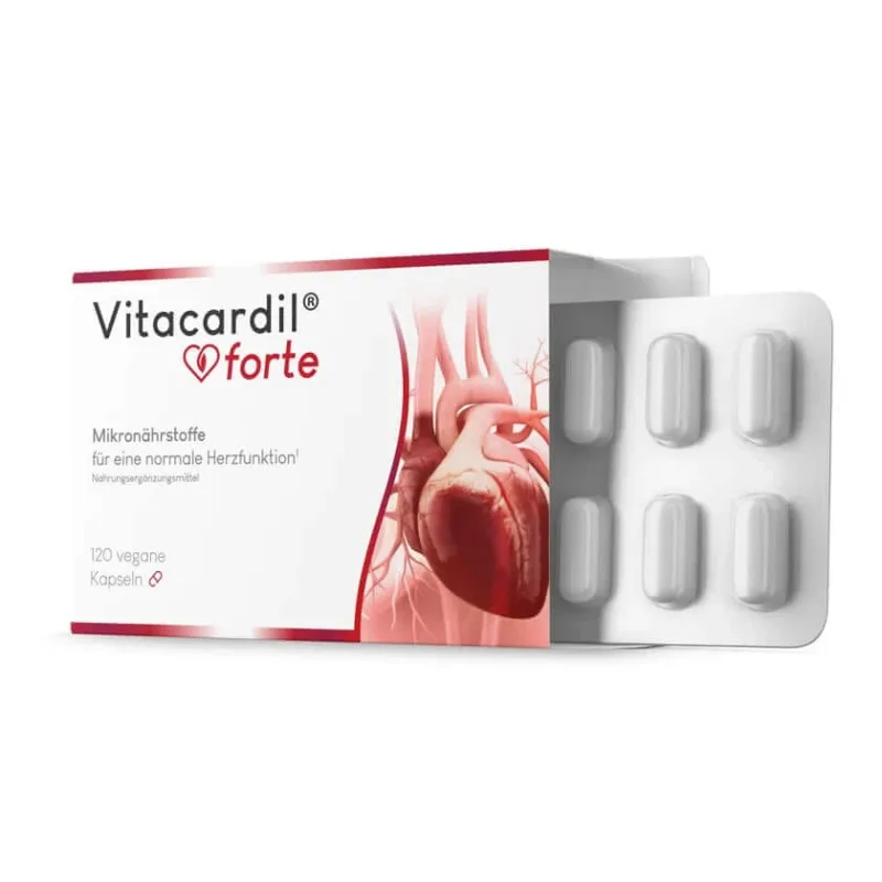 Vitacardil Forte M.thiamine F.d.herzfunktion Caps. 120 Caps. — preț și oferte