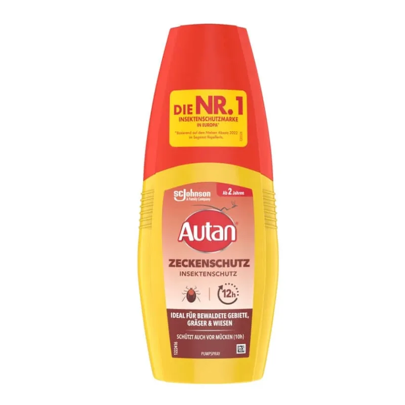 Autan Repelent pentru căpușe Spray cu pompă 100 ml — preț și oferte