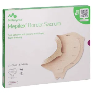 Mepilex Frontieră Sacrum pansament spumă.22x25 c 5 buc