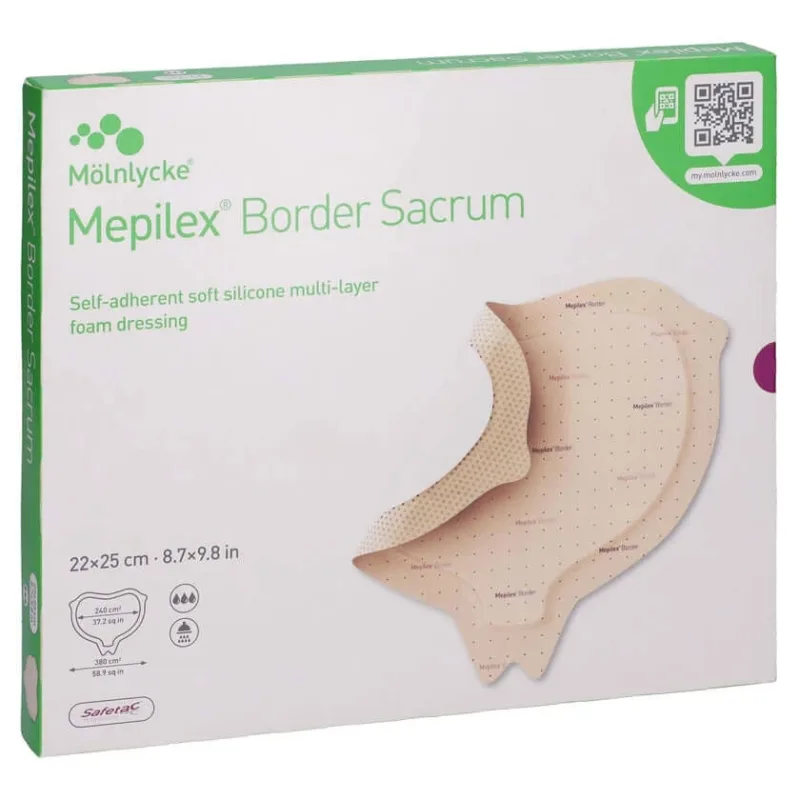 Mepilex Frontieră Sacrum pansament spumă.22x25 c 5 buc — preț și oferte