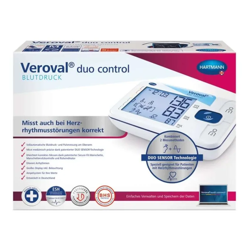 Veroval duo Control monitor de tensiune arterială pentru brațul superior 1 buc — preț și oferte