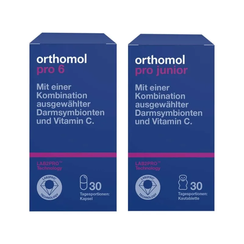 Orthomol pro 6 + Orthomol pro Junior 1 Set — preț și oferte
