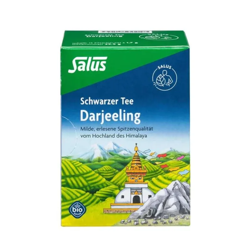Ceai negru Darjeeling Organic Salus Filte 15 St Salus Haus — preț și oferte