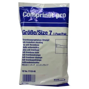 Comprinet pro ciorap de profilaxie a trombozei, lung până la coapsă, alb, mărimea 7 2 buc.