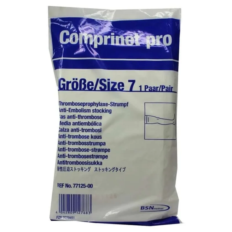 Comprinet pro ciorap de profilaxie a trombozei, lung până la coapsă, alb, mărimea 7 2 buc. — preț și oferte