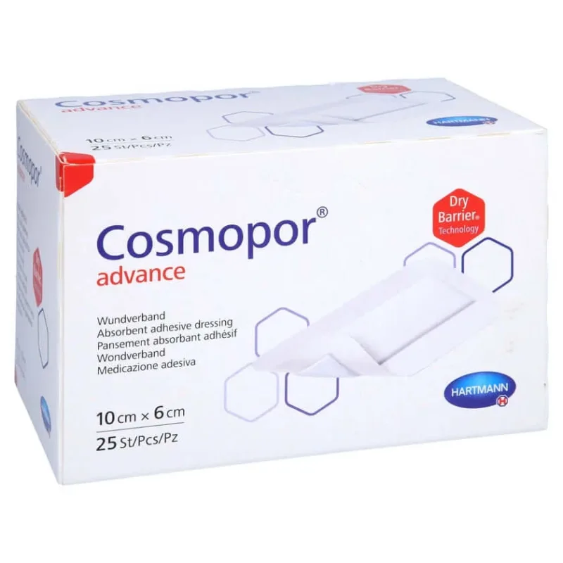 Pansament Cosmopor Advance 6x10 cm 25 buc — preț și oferte