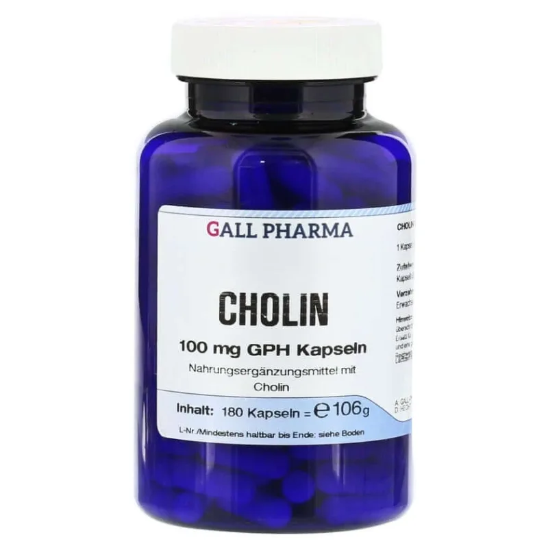 Colină 100 mg GPH Capsule 180 Capsule — preț și oferte