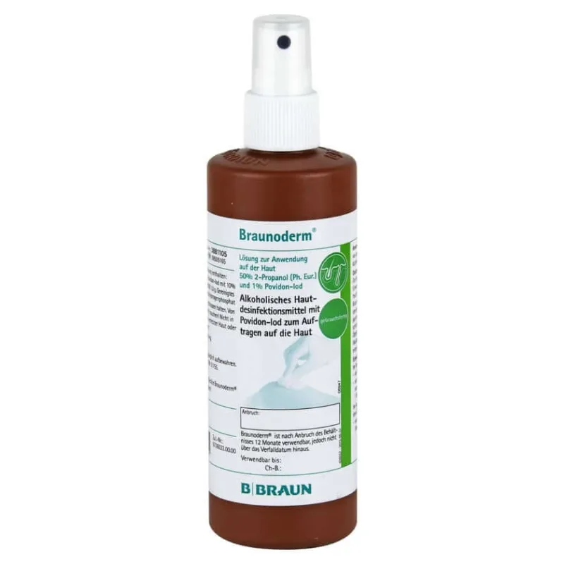Flacon spray cu soluție Braunoderm 250 ml — preț și oferte