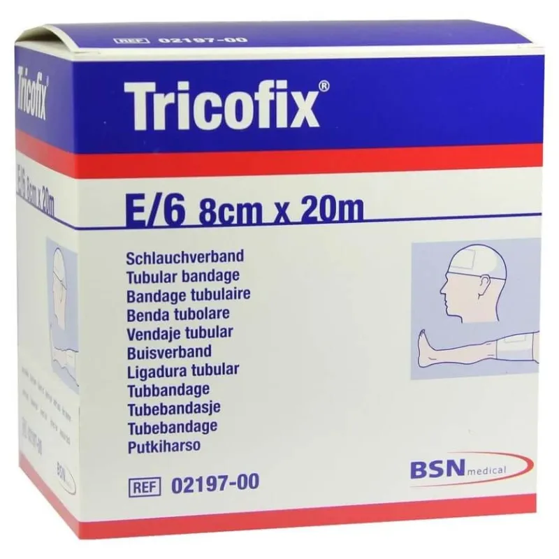 Bandaj tubular Tricofix mărimea E 8 cmx20 m 1 buc — preț și oferte