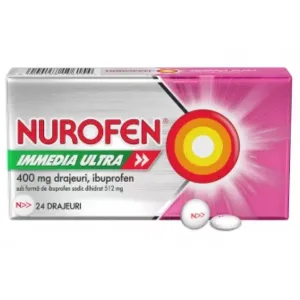 Nurofen Immedia Ultra 400 mg, Reckitt Benckiser | 24 drajeuri