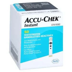 Accu-chek benzi de testare instantanee 1X50 buc