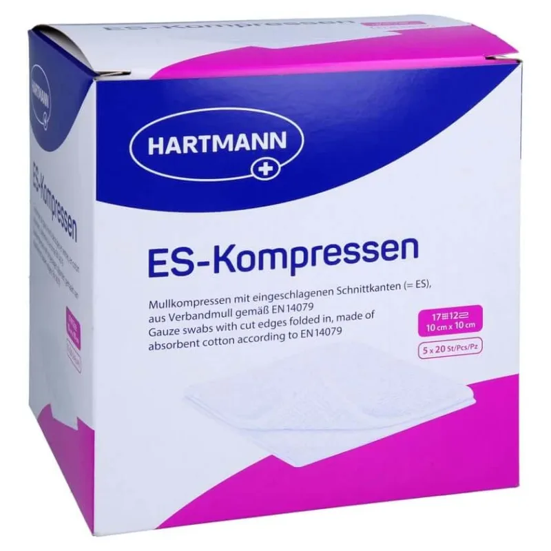 Es-comprese sterile 10x10 cm 12x Gro 5X20 buc — preț și oferte