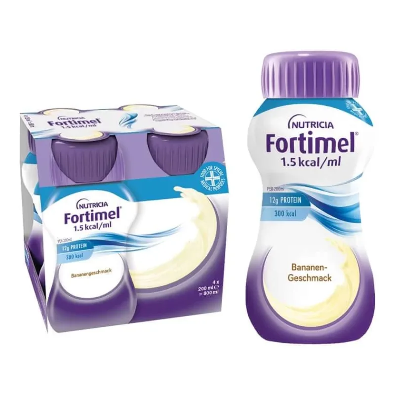 Fortimel 1.5 kcal Banană 4X200 ml — preț și oferte