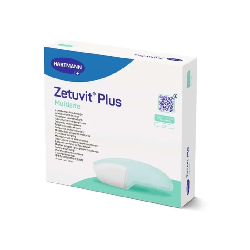 Zetuvit Plus Multisite 17.2x18.6 Cm Pansament pentru plăgi 10 buc. — preț și oferte