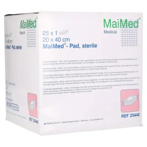 Comprese de aspirație sterile 20x40 cm 25X1 buc